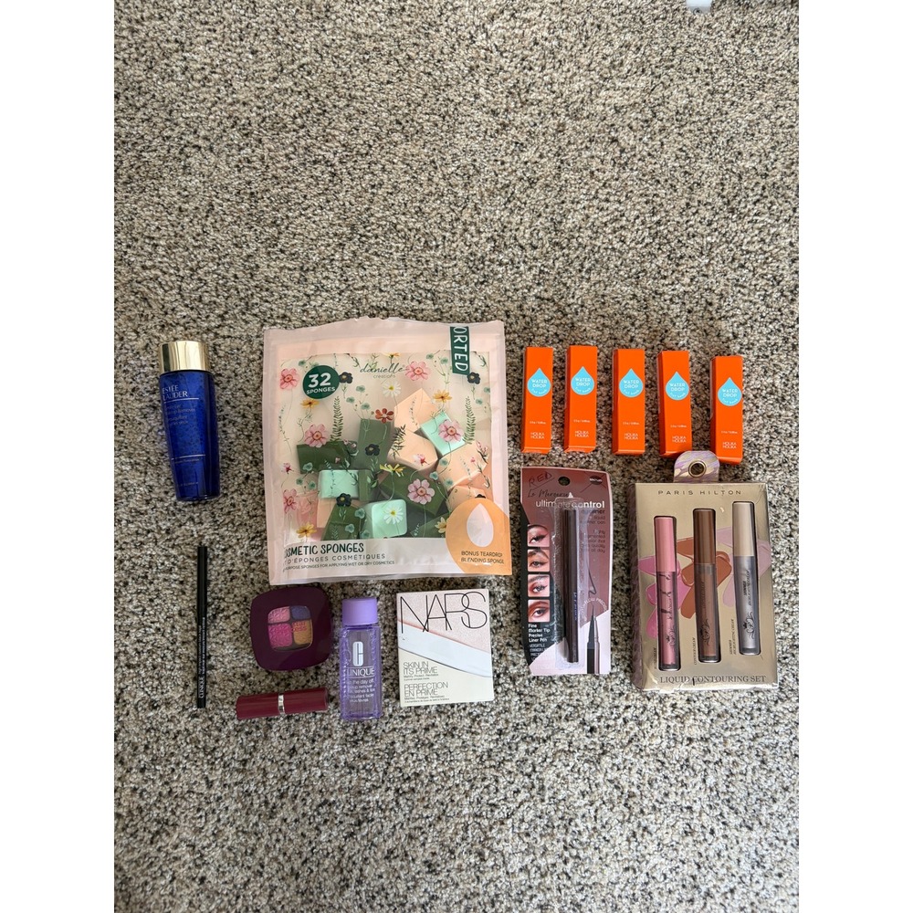 Mixed Brand Makeup Lot Clinique Water Drop Estee Lauder Beauty Set Bundle